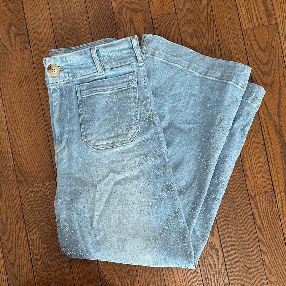 Maeve Light Blue Straight Leg Women's Jeans